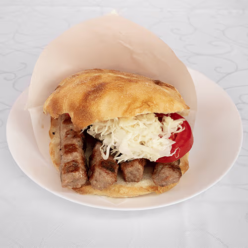 Cevapcici im Brot