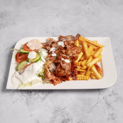 Kebab-Teller