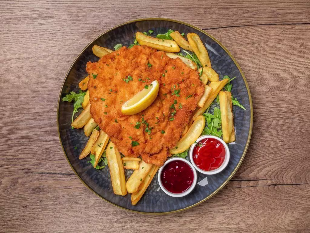 Wiener Schnitzl vom Huhn