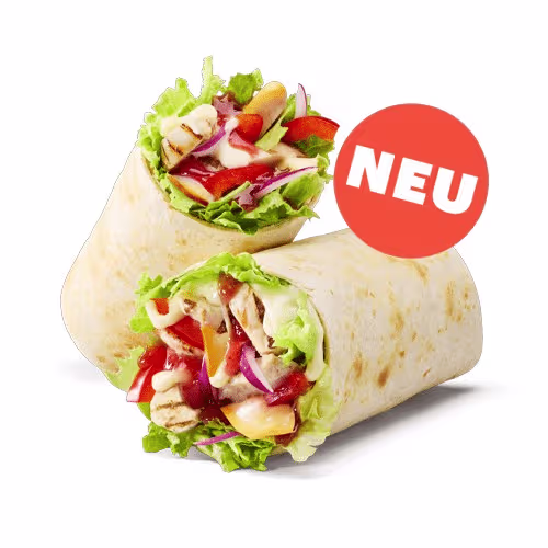 Cheesy Gouda Chicken Wrap