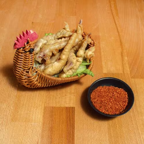 Knuspriger Tintenfisch