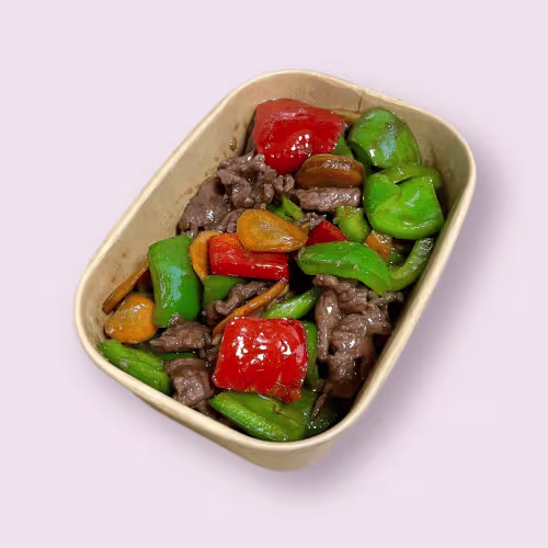 Rindfleisch mit Paprika