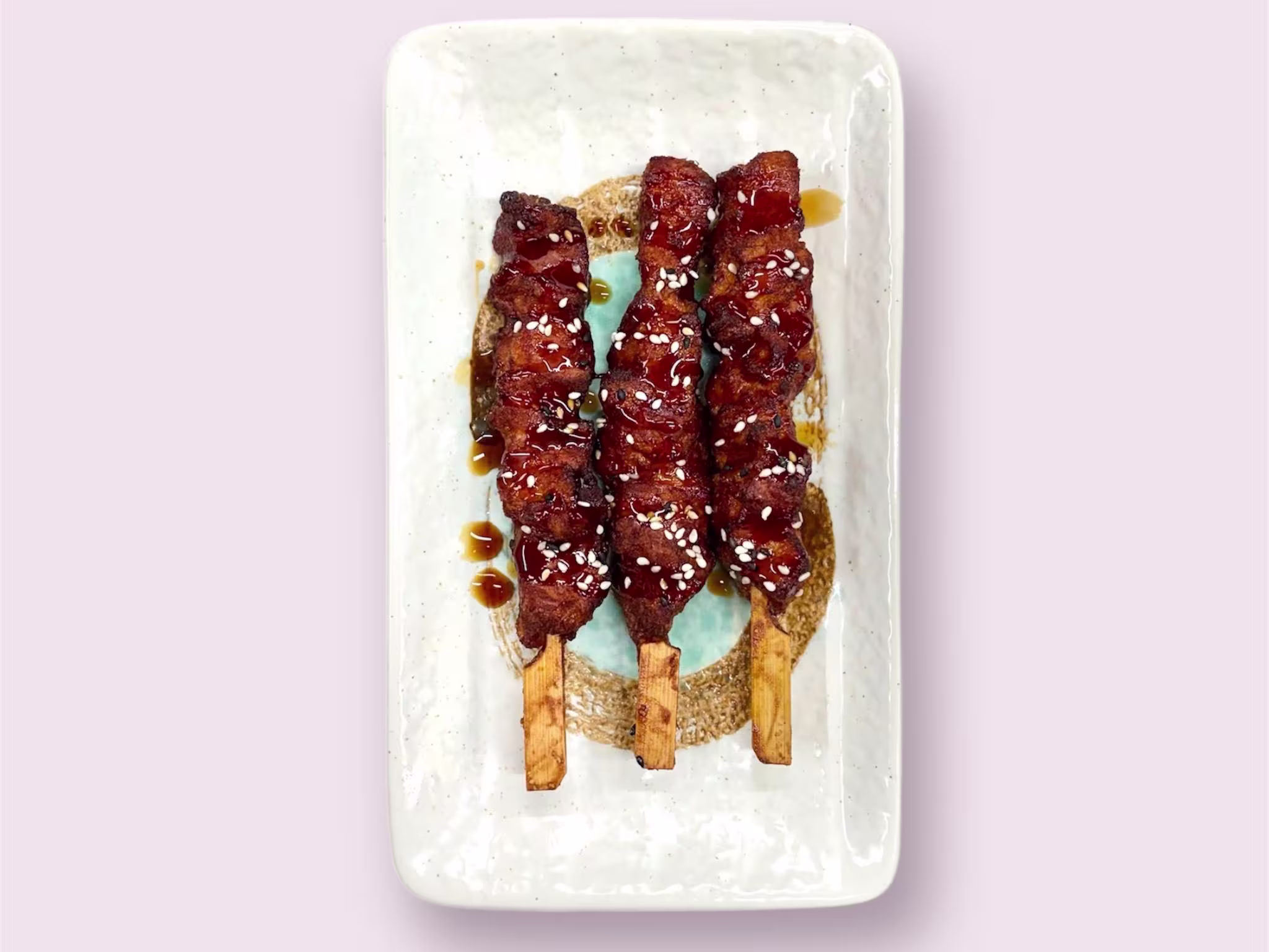 Hühnerspieße mit Teriyaki Sauce