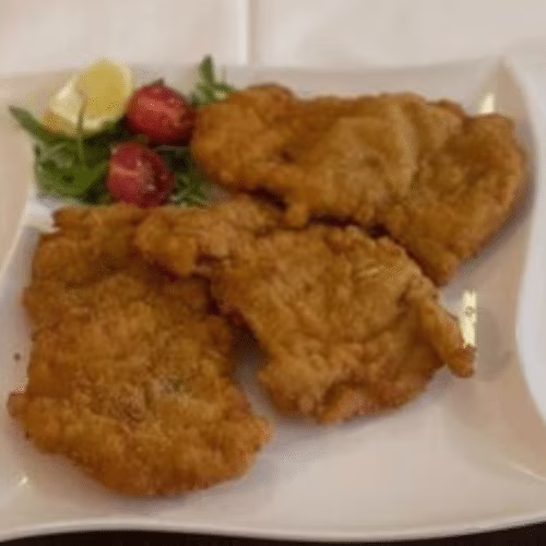 Gebackene, ausgelöste Hühnerkeule
