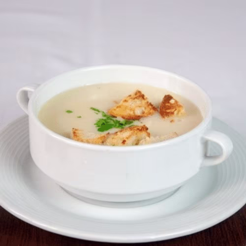 Knoblauchcremesuppe