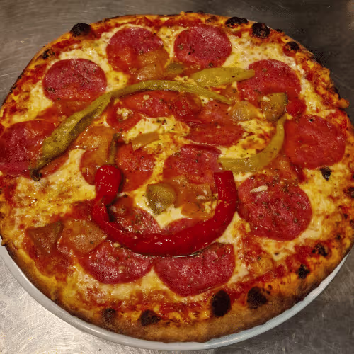Pizza Diavolo (scharf)
