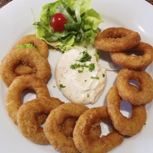 Gebackene Calamari