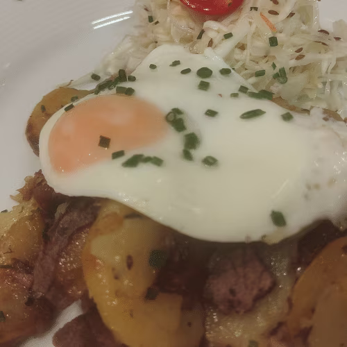 Blutwürst Gröstl