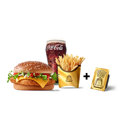 McChicken Steakhouse FIFA WM Menü (groß)