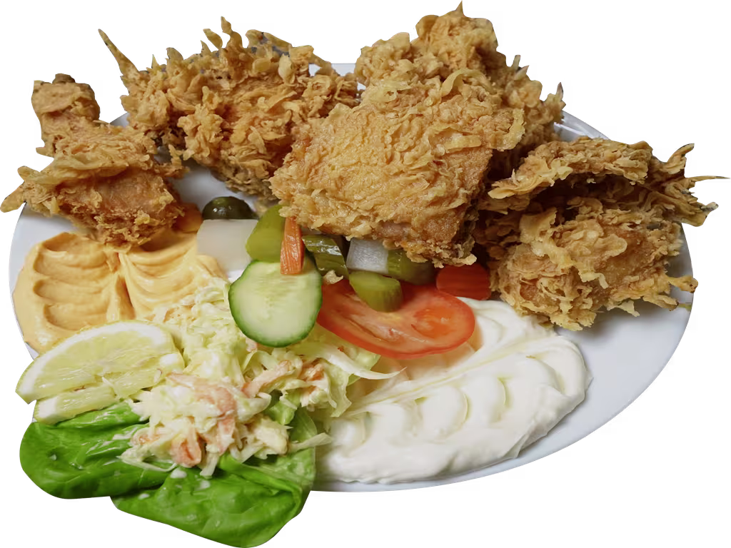 Ganzes Broasted Hähnchen