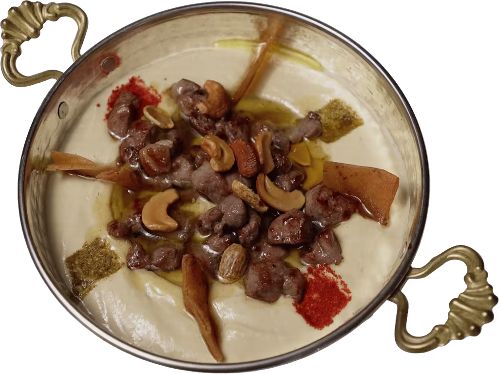 Hummus With Meat