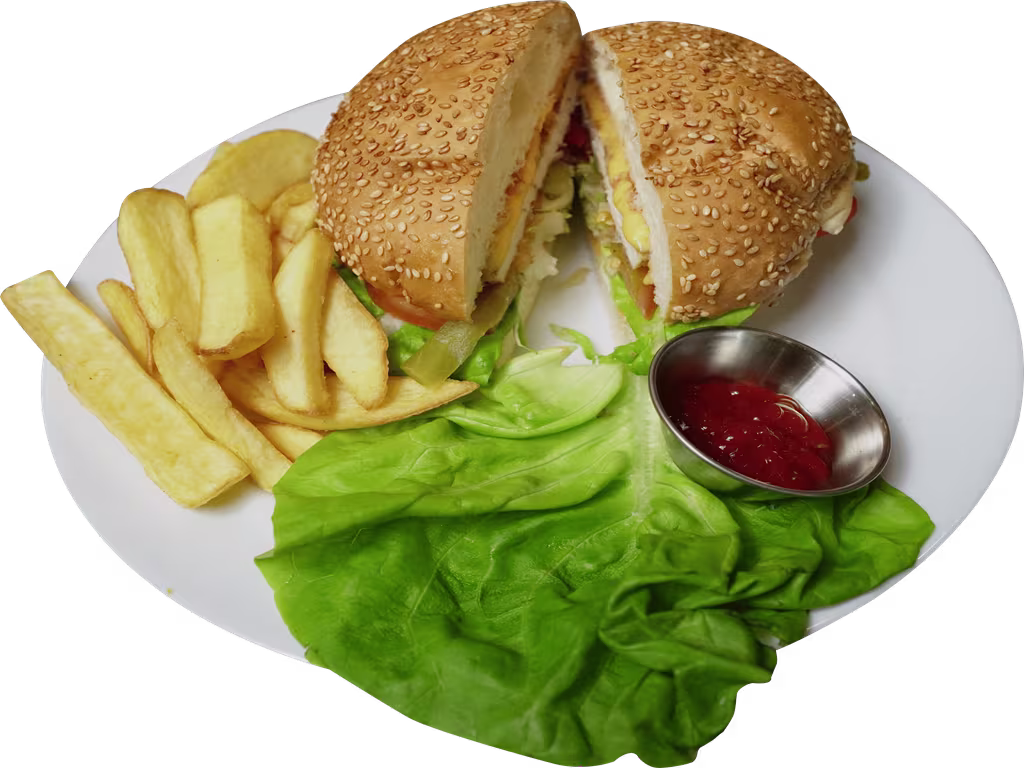Double Chicken Burger