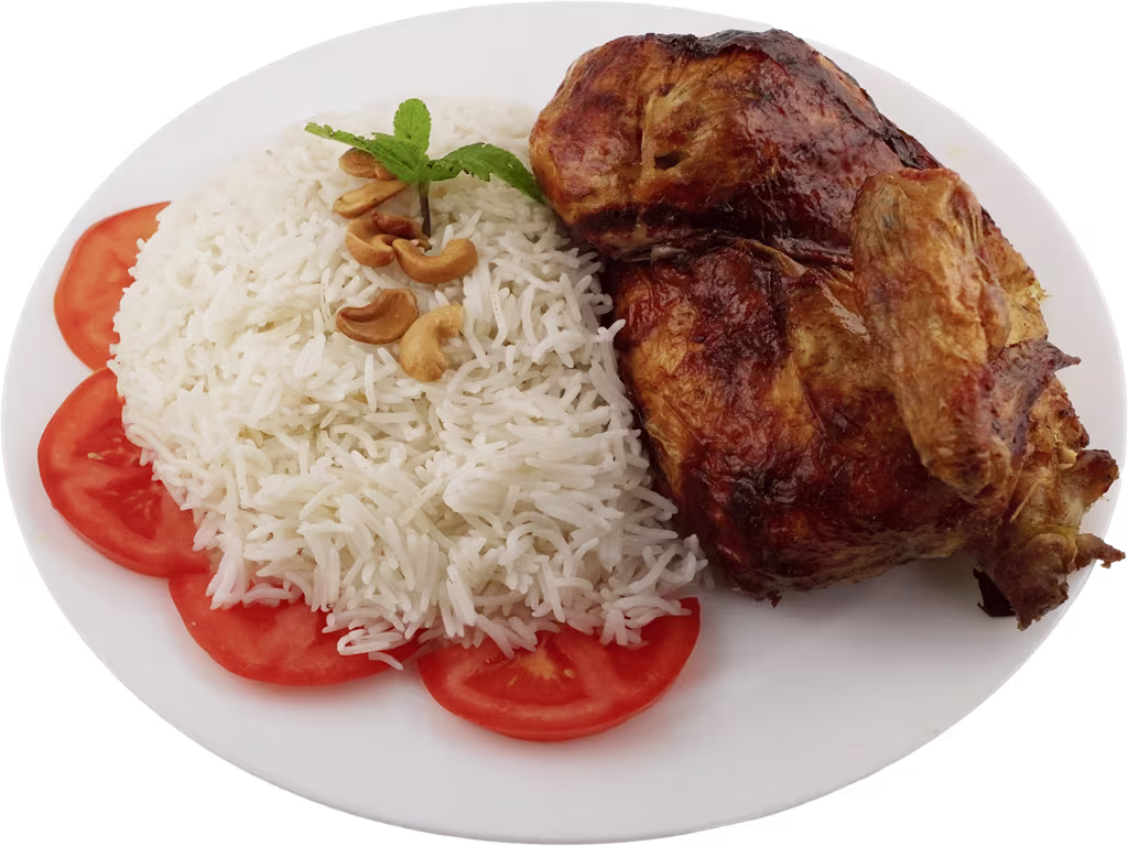 Ganzes Brathähnchen