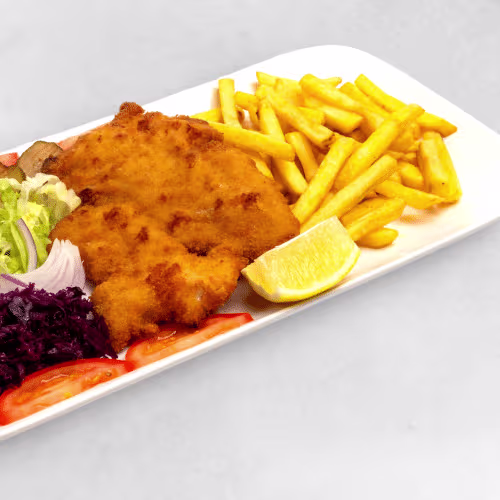 Schnitzel Teller