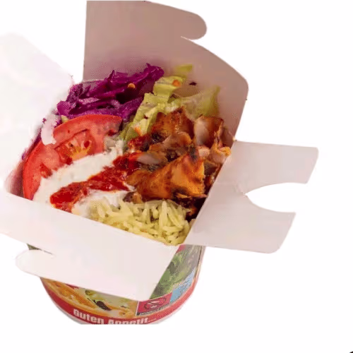 Kalb Kebap box(steak döner)