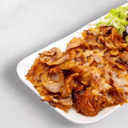 Hühner kebap teller