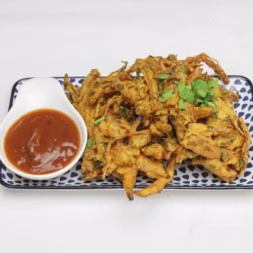 Onion Bhaji (vegan)