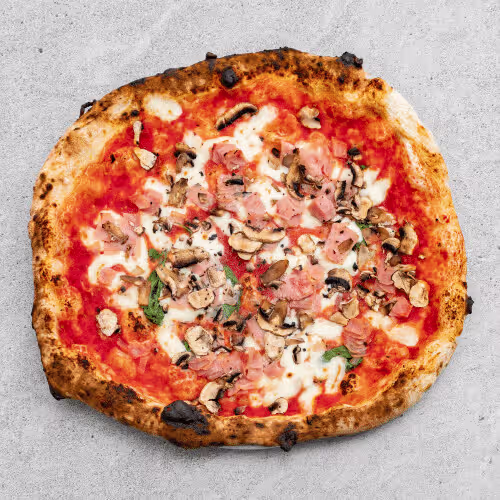 Pizza Cotto e Funghi