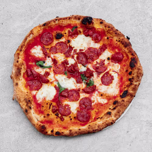 Pizza Diavola (scharf)
