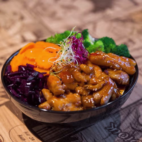 22. Spicy Honey Chicken Bowl2