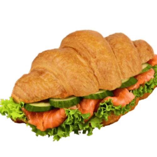 Lachs Croissant