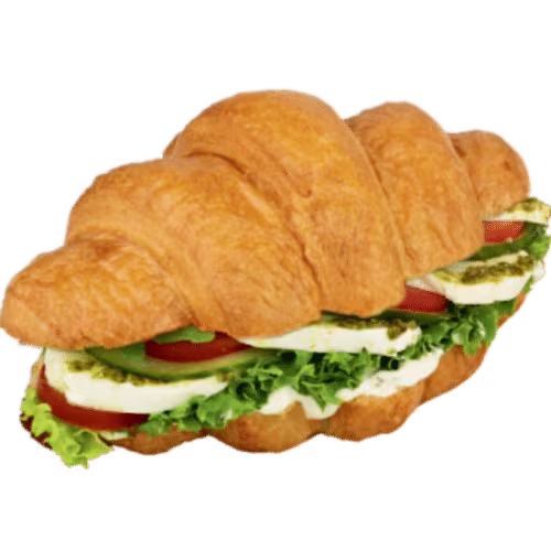 Vegetarisches Croissant