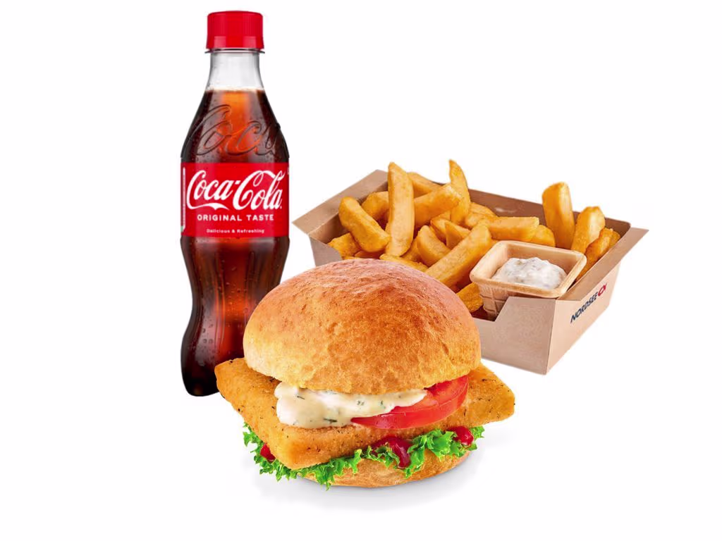 Classic Fish Burger Menü