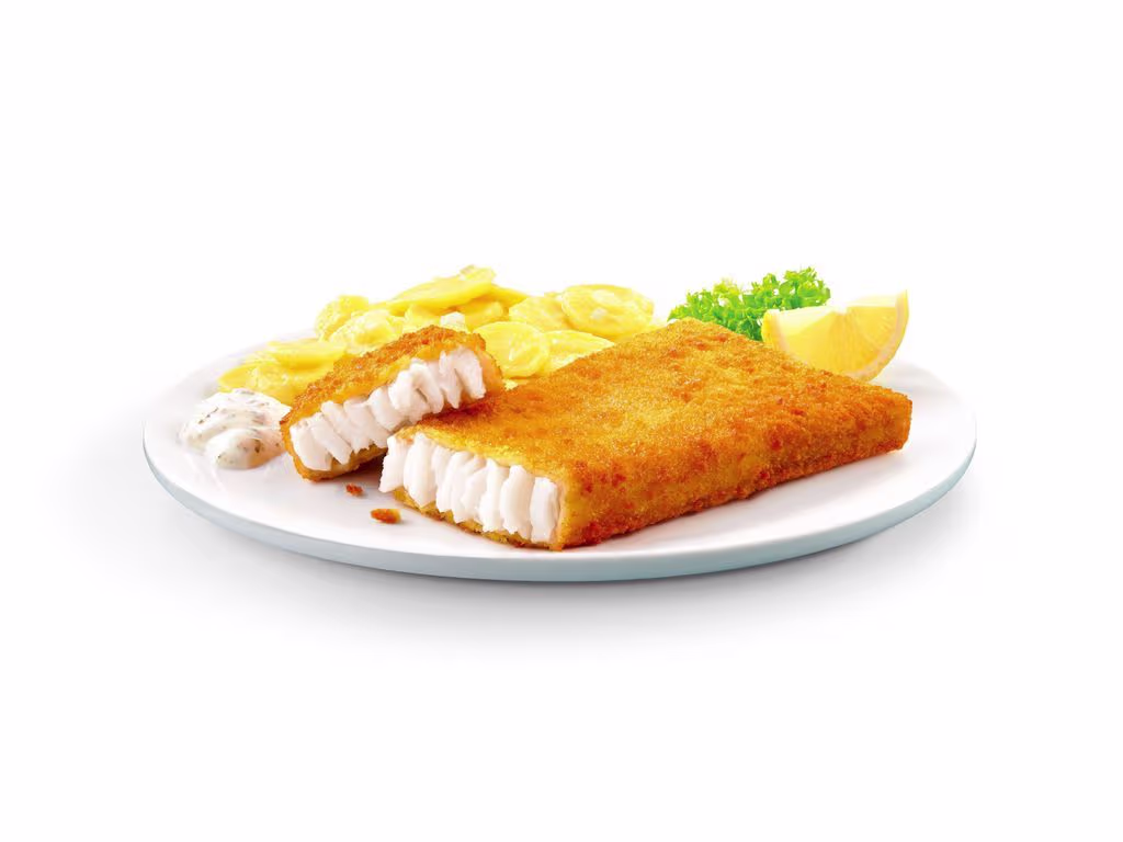 Alaska Seelachsfilet mit Beilage
