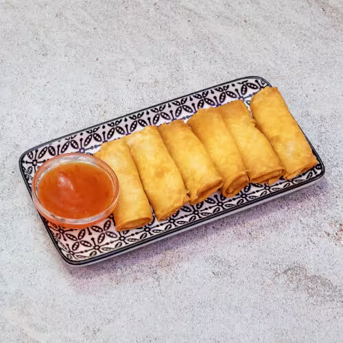 Mini-Frühlingsrollen (vegetarisch, 6 Stück)