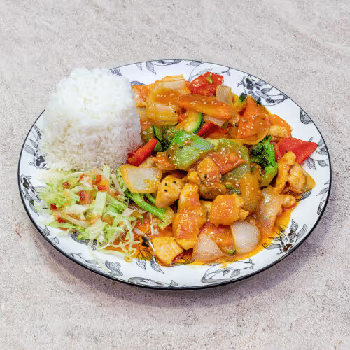 Kokoscurry Chicken (scharf)