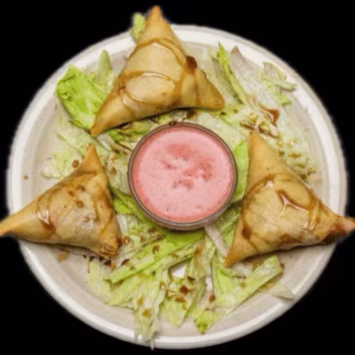 Vegetarische Sambousek (scharf)