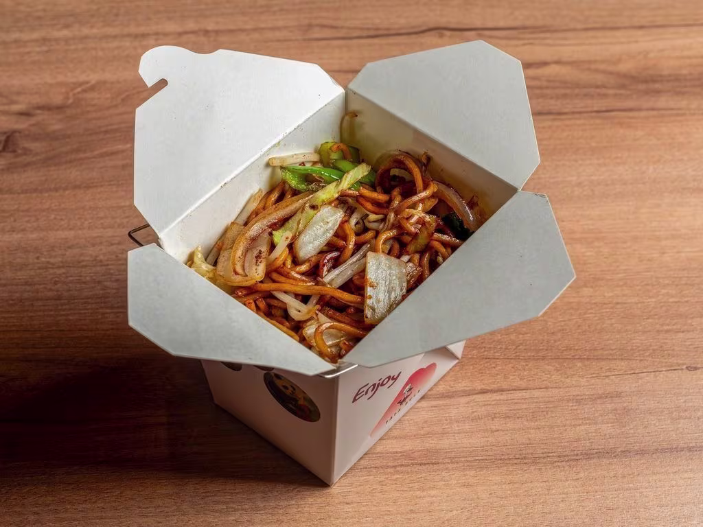 Gebratene Nudeln Veggie