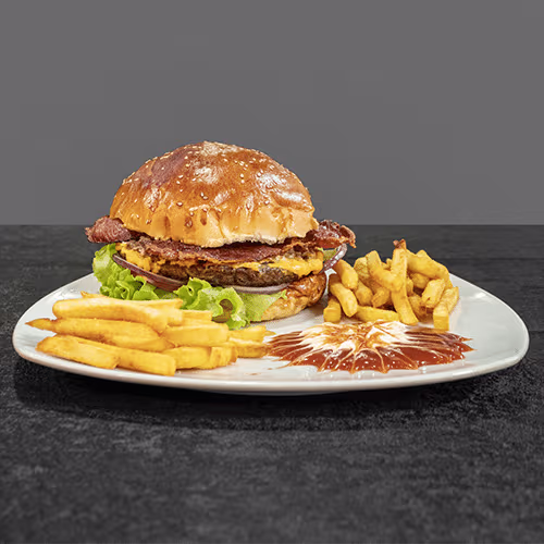 XL Smash Bacon Burger