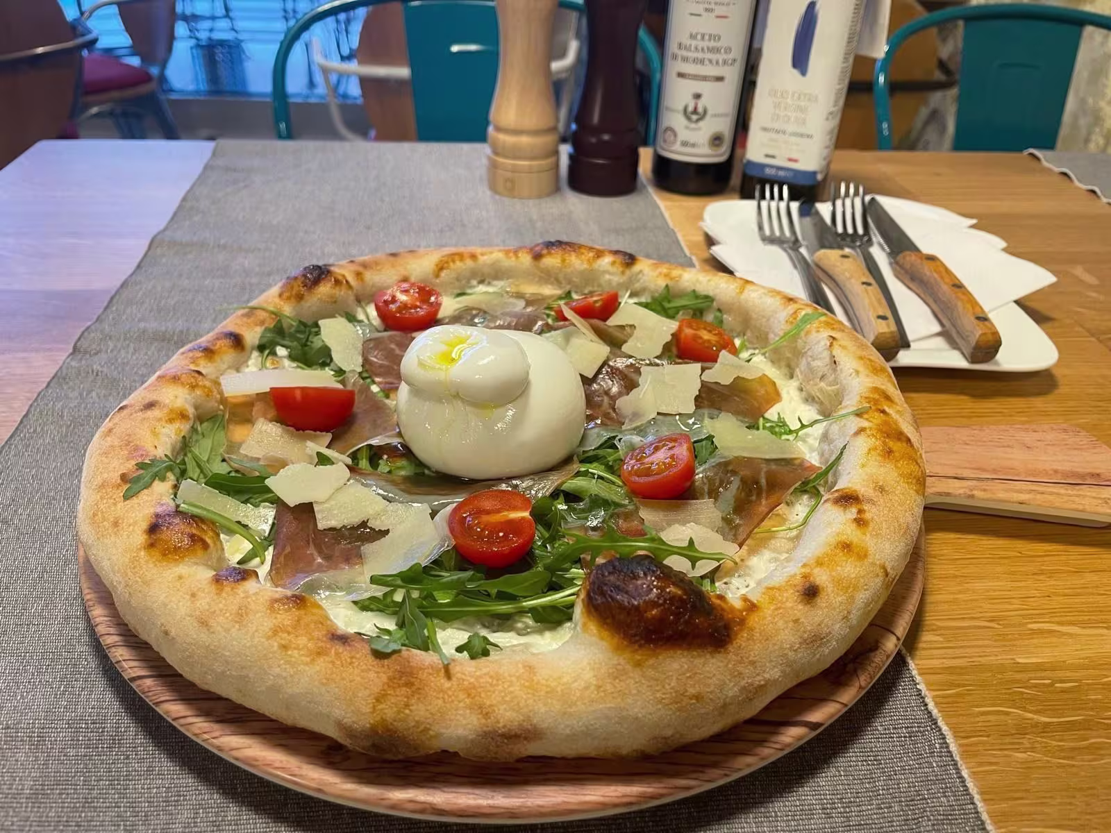 Burrata e Prosciutto di Parma