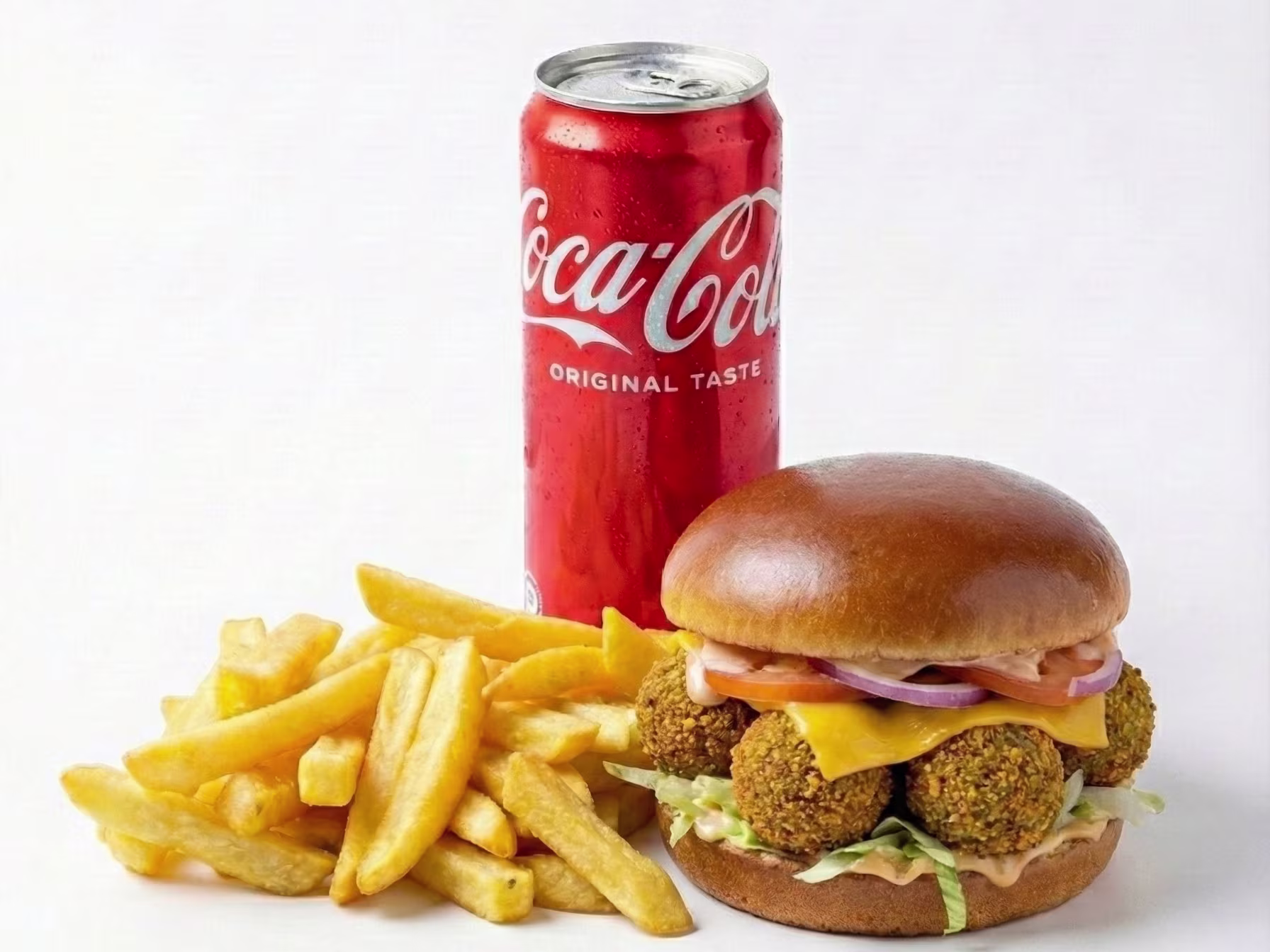 Falafel Burger Menü