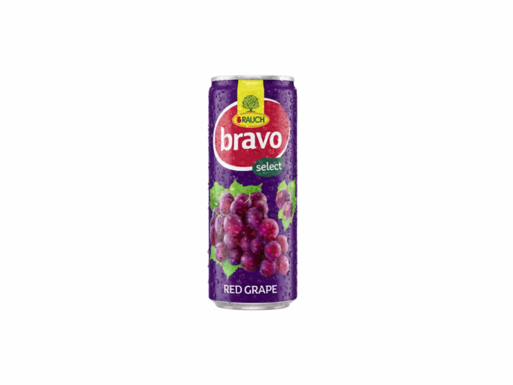 Bravo Red Grape 0,33l