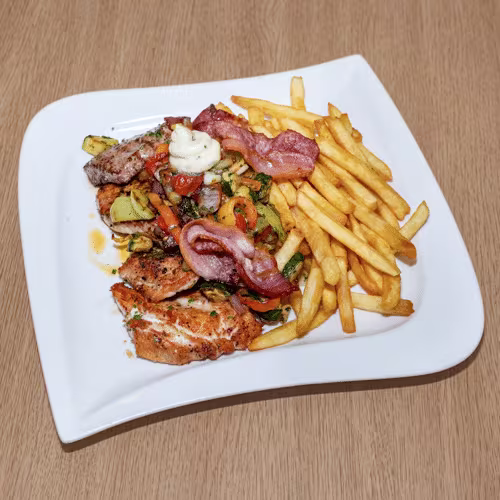 Schweinskotelette vom Grill