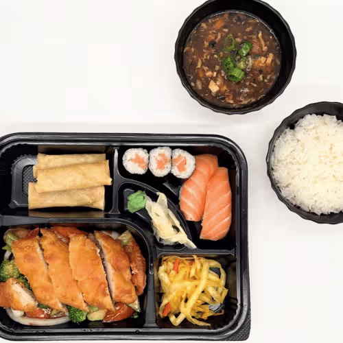 Knuspriges Huhn Bento Box