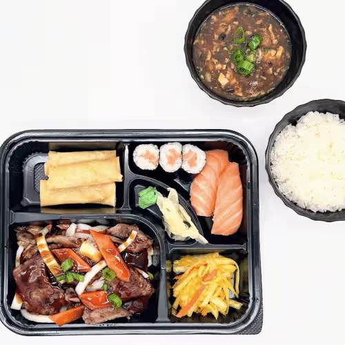 Bulgogi Rindfleisch Bento Box