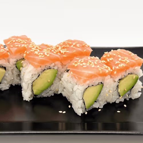 Lachs-Avocado Maki (6 Stück)