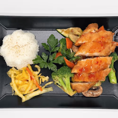 Wok Spezial knuspriges Huhn