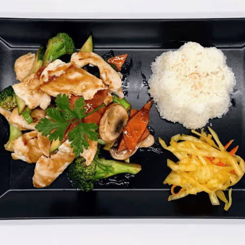 Wok Spezial Sichuan Hühnerfleisch