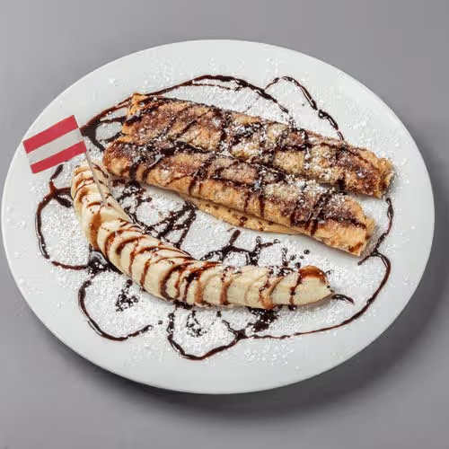 Palatschinken mit Nutella