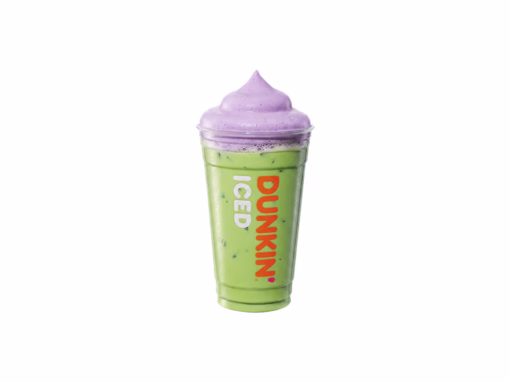 Iced Ube Coconut Matcha M
