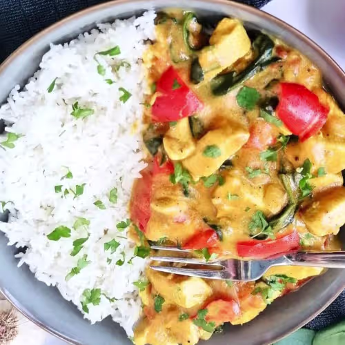 Indische Fisch Curry