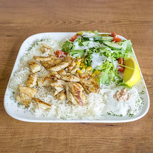 Gegrillte Hühnerbruststücke