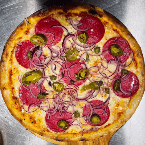 Pizza Diavolo (scharf)