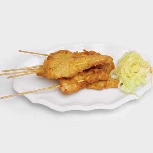 Gebackenes Huhn Spezial (scharf)