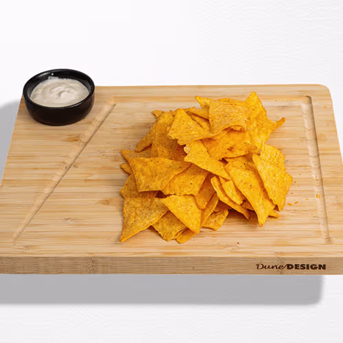 Nachos mit Käsesauce