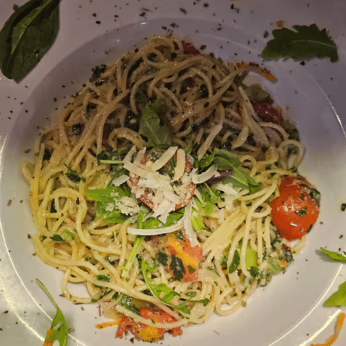 Spaghetti Aglio e Olio (scharf)